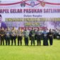 Pjs Bupati Blitar Pimpin Apel Siaga di Alun-alun Kanigoro.
