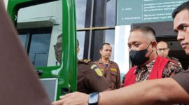 Terduga DW digelandang ke Rutan Kelas IIB Ponorogo.