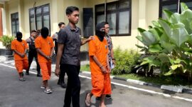 Komplotan Pelaku Curanmor. ( joko nugroho/magetan).