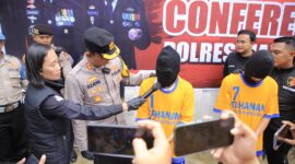 Tersangka JS dimintai Keterangan Polres Madiun. 