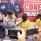 Tersangka JS dimintai Keterangan Polres Madiun. 