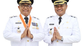Bupati Blitar Rijanto dan Wabup Beky Herdihansyah .