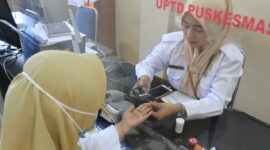 Pemeriksaan Kesehatan Gratis Faskes UPTD Puskesmas Lembeyan.