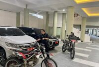 Kendaraan Dinas Motor Trail DPRD Kabupaten Magetan. 