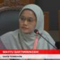 Ketua PPK Bendo Pada Pilkada Magetan Tahun 2024 Wahyu Sartiwiningsih.