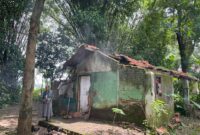Rumah Mbah Yainem Di Desa Pelem Kecamatan Karangrejo.