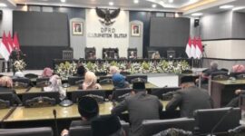 Rapat paripurna penyampaian LKPJ Tahun 2024