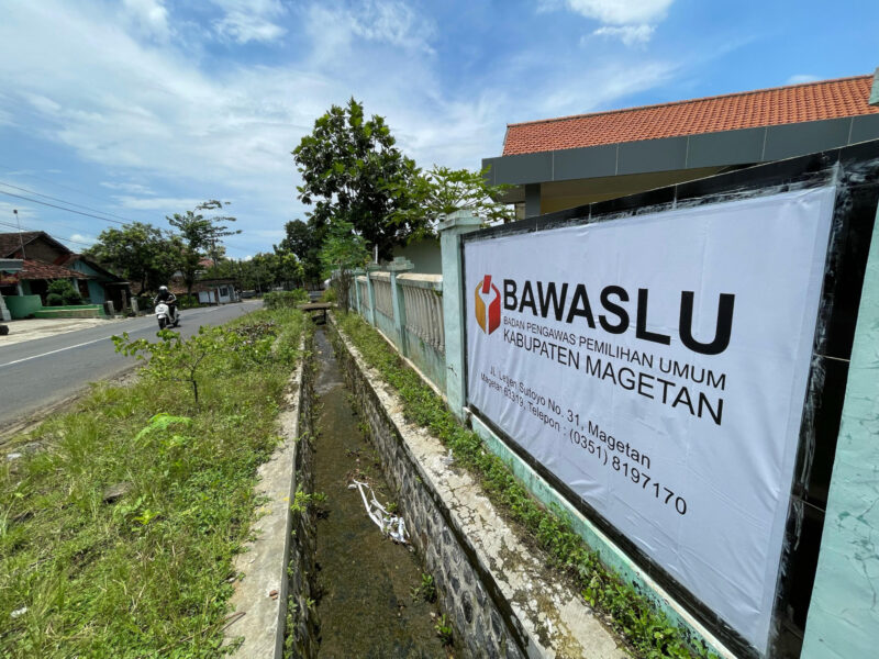 Kantor Bawaslu Kabupaten Magetan. 