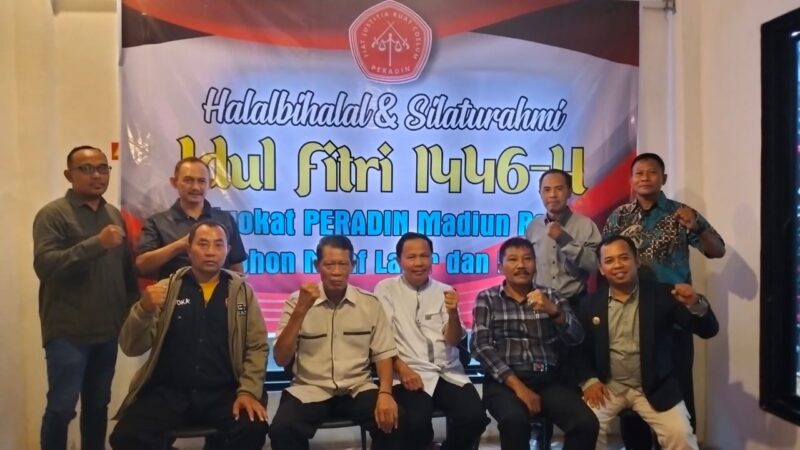 Anggota Peradin Madiun Raya.