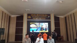 Satreskrim Pacitan rilis pelaku Curanmor.