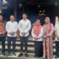 Cabup Magetan Nanik Sumantri bersama Ketum PSI Kaesang Pangarep 