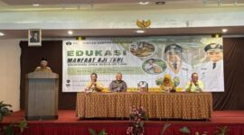 Bupati Blitar saat hadiri Edukasi Aji Tani.
