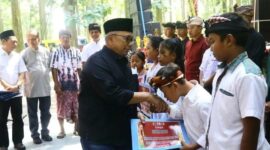 Bupati Blitar Rijanto Hadiri Puncak Dharma Santi Tahun 2025  