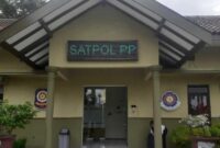 Kantor Satpol PP Kabupaten Blitar.