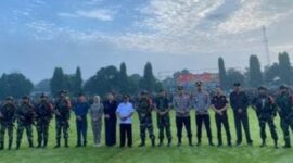 Wakil Ketua DPRD Kabupaten Blitar Hadiri Apel Pemberangkatan Prajurit 511/DY Tugas ke Papua