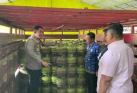 Disperindag Dan Polres Magetan Sidak Agen LPG.