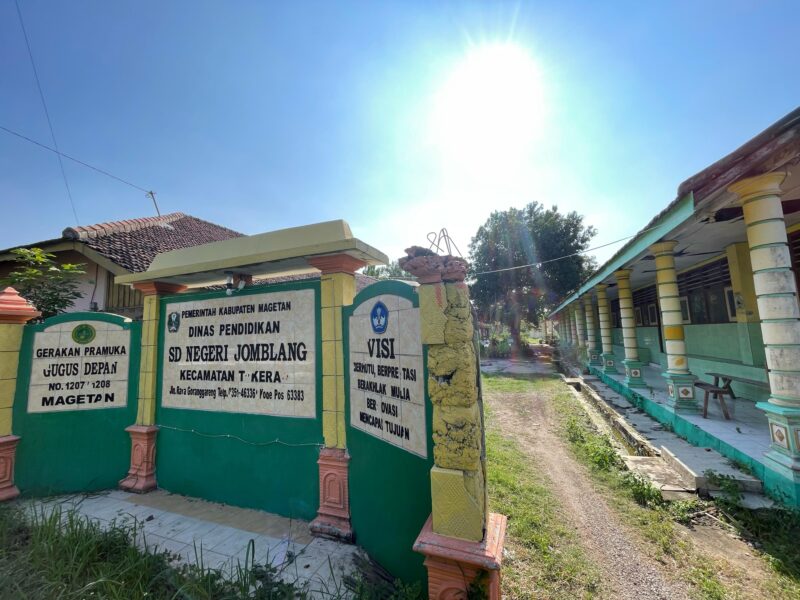 Sekolah Dasar Negeri (SDN) Jomblang di Kecamatan Takeran.