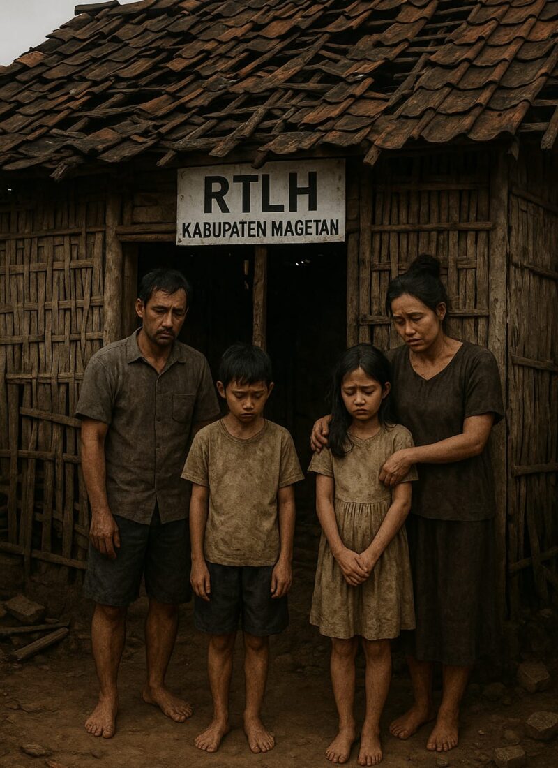 Ilustrasi Rumah Tidak Layah Huni.