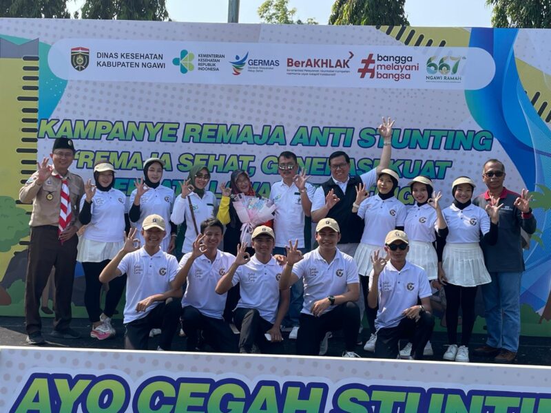 Kampanye Cegah Stunting Dinkes Ngawi.