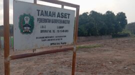 lahan eks pemukiman  warga totok Kelurahan/Kecamatan Maospati Kabupaten Magetan 