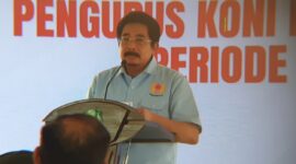 Ketua KONI Magetan Bambang Trianto 