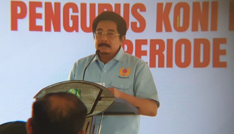 Ketua KONI Magetan Bambang Trianto 