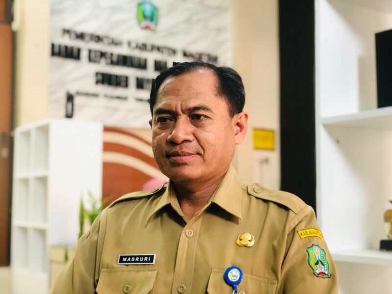 Kepala BKPSDM Kabupaten Magetan Masruri. (Pojokkata).
