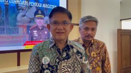 Kakantah ATR/BPN Magetan Jany Danny Assa.