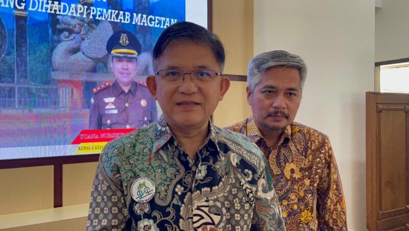 Kakantah ATR/BPN Magetan Jany Danny Assa.