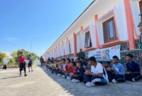 Siswa Sekolah Rakyat Saat Melaksanakan MPLS. 