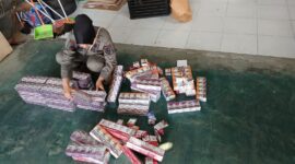 Tim Gakkum Pacitan Sita Ribuan Rokok Tanpa Cukai Resmi. 