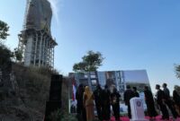 Penampakan Monumen Reog Ponorogo. 