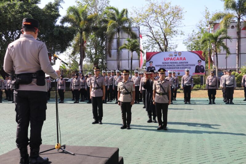 Pelantikan Di Mapolres Magetan. 