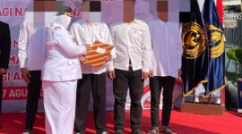 Penyerahan Remisi Warga Binaan Rutan Ponorogo. 
