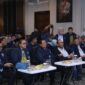 Presiden RI ke 6, Susilo Bambang Yudhoyono, saat Bimtek Nasional partai Demokrat di Museum dan Galeri SBY- ANI Pacitan.