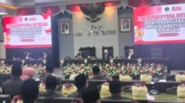 DPRD Kabupaten Blitar Gelar Paripurna Istimewa Peringati HUT RI ke-80