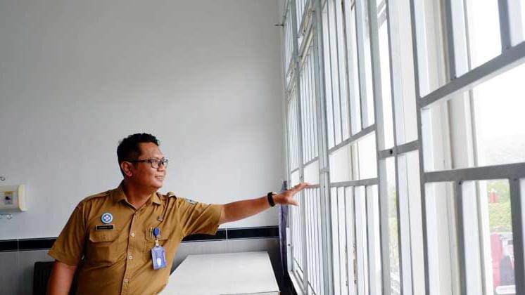 Kepala TU RSUD dr. Darsono Pacitan. dr. Johan Tri Putranto.