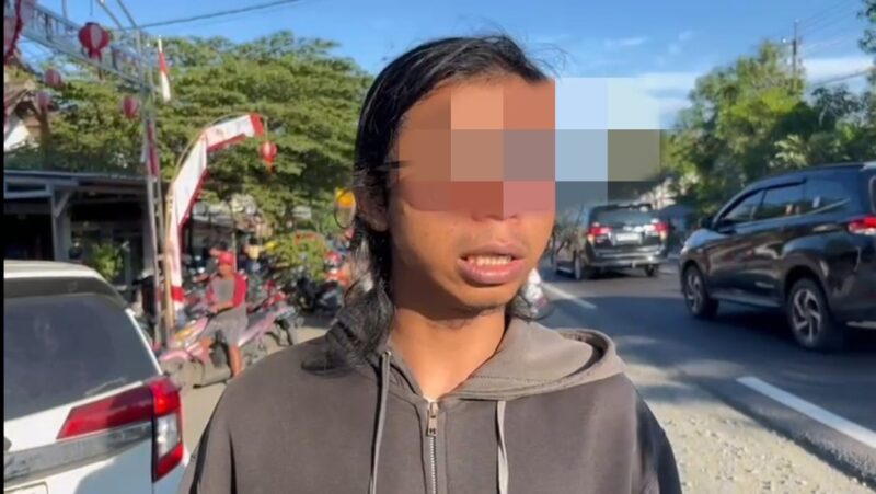 ARP Terduga Pelaku Pembunuhan AK Di Warung Angkringan.