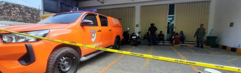 Indomaret Maospati Jalan Barat. 