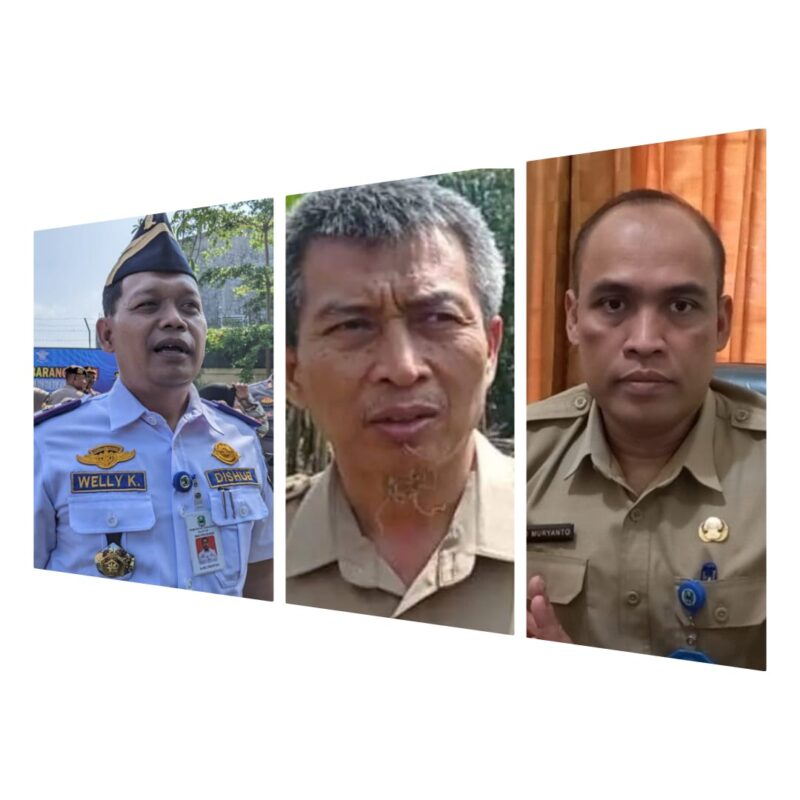 Ketiga Calon Sekda Magetan Eko Muryanto, Parminto Budi Utomo dan Welly Kristanto.