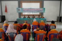 Disdagnaker Pacitan saat mengadakan pelatihan