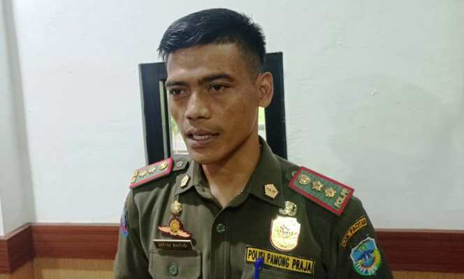 Kepala Satpol PP Pacitan Ardyan Wahyudi.