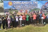 Bupati Blitar hadiri acara tanam pohon dalam rangka HUT TNI ke-80 tahun 2025