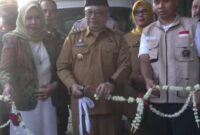 Bupati Blitar hadiri pembukaan program MBG di SPPG Sukosewu.