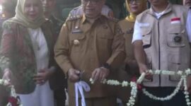 Bupati Blitar hadiri pembukaan program MBG di SPPG Sukosewu.