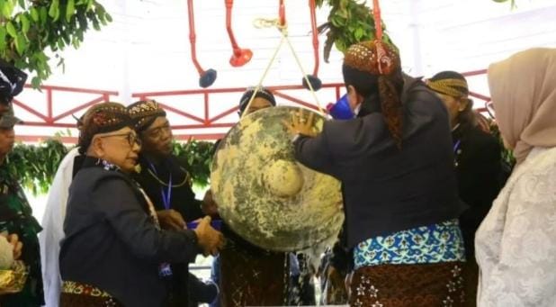 Bupati Blitar Rijanto hadiri Upacara Adat Jamasan