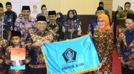 Bupati Blitar berangkatkan Kafilah ke Jember