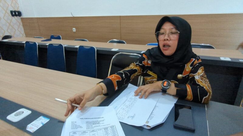 Dinkes Ngawi Tunjukan Hasil Uji Lab. 