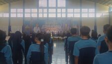 Pembukaan kejuaraan Tarkam Kemenpora 2025 di Gor Pacitan