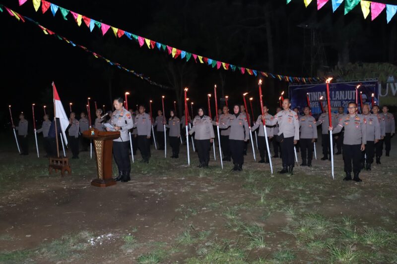 Ikrar Kesatria Bhayangkara Polres Magetan.  